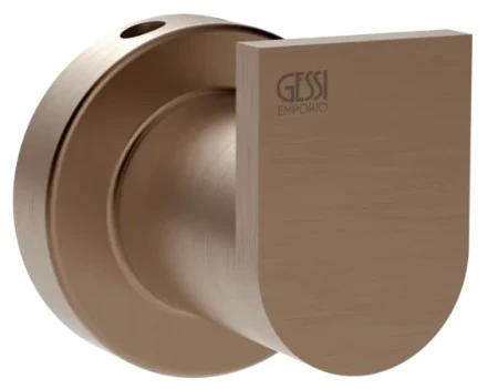 GESSI Emporio Accessories Patère. Cuivre Brossé PVD