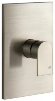 GESSI Via Manzoni Parties apparentes pour mitigeur mural, 1 sortie. Finox Brushed Nickel