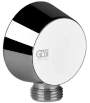 Gessi Emporio Shower Sortie murale coudée. chromé
