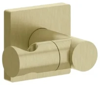 GESSI Emporio Shower Support mural orientable pour douchette. Brushed Brass PVD