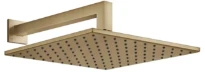 GESSI Emporio Shower Pomme de douche orientable anticalcaire avec bras mural. Warm Bronze Br. PVD