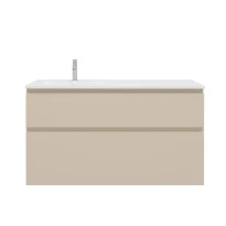 Procasa Klaire 65 - sous meuble lavabo avec 2 tirroirs 1200 x 435 x 650 mm - découpe gauche - soft