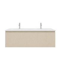 Procasa Klaire 39 - sous meuble lavabo avec 1 tirroir 1200 x 435 x 390 mm - linnen