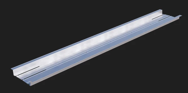 BluBase Connect boite de lestage aluminium - portrait grand (longueur 1150 mm)
