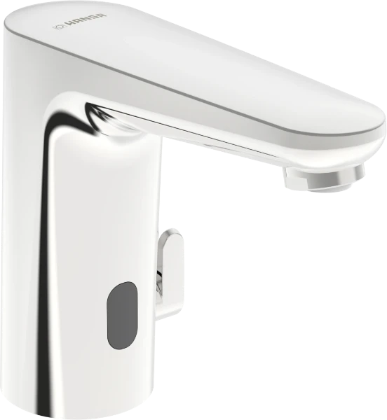 Hansa Hansaelectra elektronische wastafelkraan - 3 V - Bluetooth - chroom