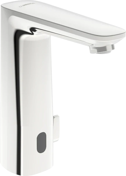 Hansa Hansaelectra elektronische wastafelkraan - 3 V - Bluetooth - chroom