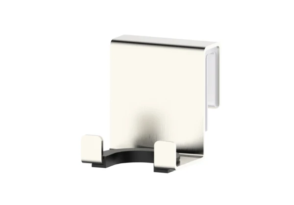 Procasa Vivo houder voor wisser voor glazen wand - Brushed Nickel PVD - geborsteld mat PVD