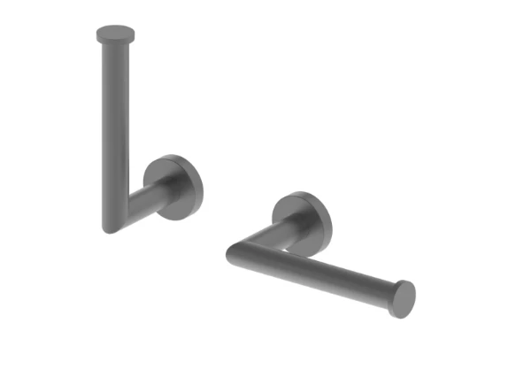 Procasa Vivo toiletrolhouder-reservertoiletrolhouder - Gun Metal PVD - staal mat PVD