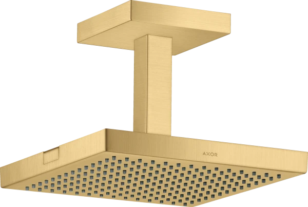 POMME DE DOUCHE AXOR STARCK brushed gold optic