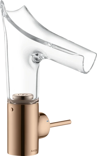 MELANGEUR DE LAVABO AXOR STARCK V polished red gold