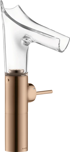 MELANGEUR DE LAVABO AXOR STARCK V polished red gold