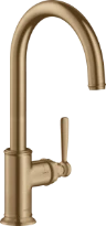 MELANGEUR DE CUISINE AXOR MONTREUX brushed bronze