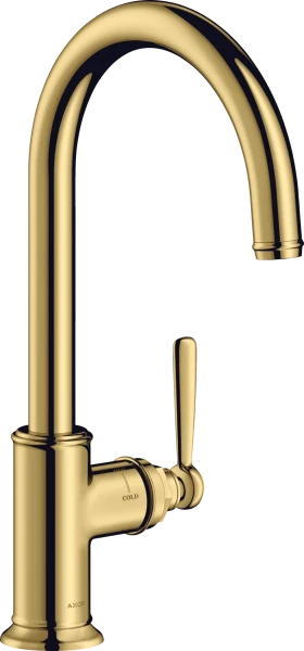 MELANGEUR DE CUISINE AXOR MONTREUX polished gold optic