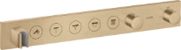 Axor ShowerControl set de finition bronze brossé