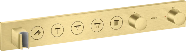 SET DE FINITION AXOR SHOWERCONTROL brushed brass