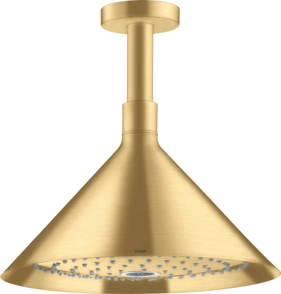 POMME DE DOUCHE AXOR FRONT brushed gold optic