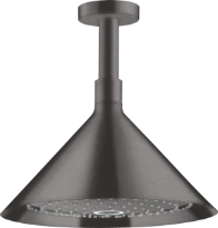 POMME DE DOUCHE AXOR FRONT brushed black chrome