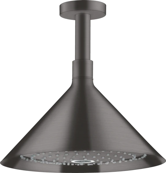 POMME DE DOUCHE AXOR FRONT brushed black chrome