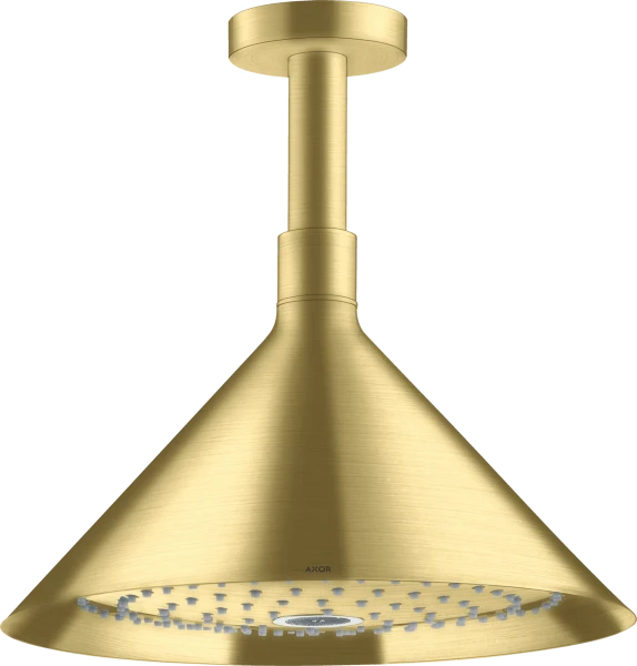HOOFDDOUCHE AXOR FRONT brushed brass