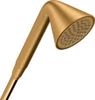 DOUCHETTE AXOR FRONT brushed gold optic