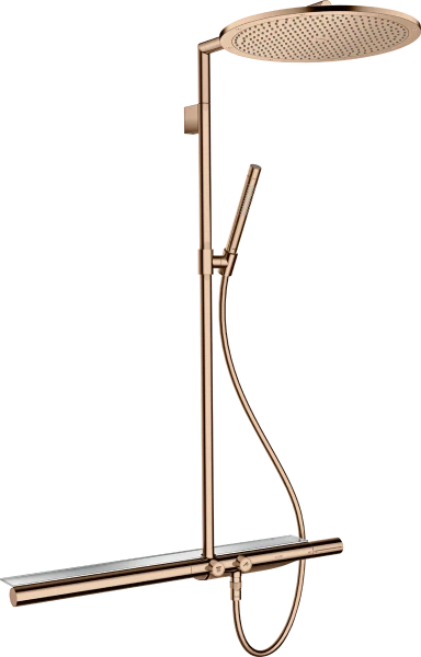 COLONNE DE DOUCHE AXOR SHOWERPIPE polished red gold