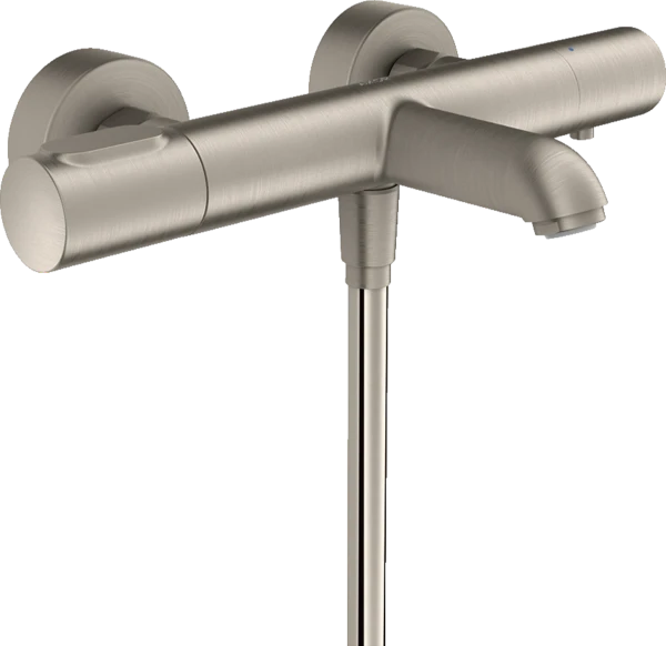 Axor Citterio M badthermostaat - stainless steel optik