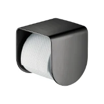 PORTE PAPIER WC AXOR URQUILA brushed black chrome