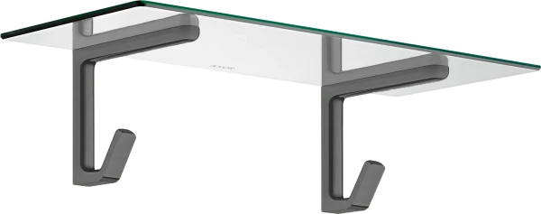 PORTESERVIETTES AXOR brushed black chrome