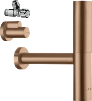 Axor Flowstar siphon or rouge brossé