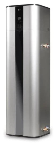 LG Therma V boiler thermodynamique 270 l - SG Ready - 2+2 kW - verticale - modèle au sol - label ERP sanitaire: A+