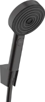 Hansgrohe Pulsify Select S 105 set de douchette à main 3jet Relaxation EcoSmart avec flexible 1/2 x 1600 mm - noir mat