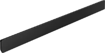 Hansgrohe WallStoris rail mural 500 mm - noir mat