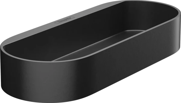 Hansgrohe WallStoris opbergbakje - zwart mat