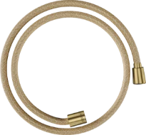 Axor ShowerSolutions textile flexible 1/2 x 1250 mm - Brushed Brass - avec écrou conique et cylindrique