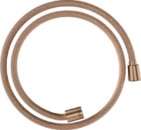 Axor ShowerSolutions textile flexible 1/2 x 1250 mm - Brushed Red Gold - avec écrou conique et cylindrique