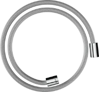 Axor ShowerSolutions textile flexible 1/2 x 1250 mm - chrome - avec écrous cylindriques