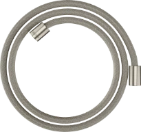 Axor ShowerSolutions textile flexible 1/2 x 1600 mm - Stainless Steel Optic - avec écrous cylindriques