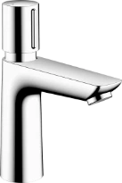 Hansgrohe Talis E mitigeur de lavabo à fermeture automatique avec contrôle de la température - chrome - sans vidange