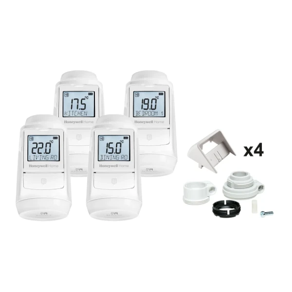 Honeywell Evohome HR93 tête thermostatique digital sans fil (set 4p)  - prix par set