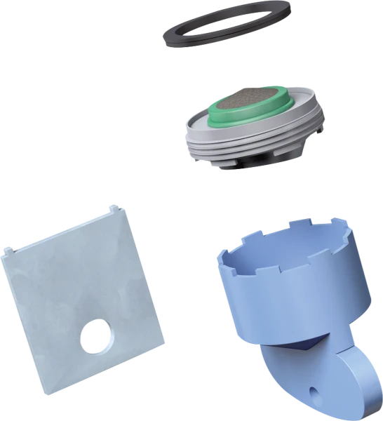 Hansgrohe ET mousseur Puravida mitigeur lavabo