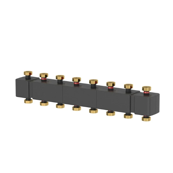 MEIBES MeiFlow Top S verdeelbalk MF 7 kr (zw), beugel incl.