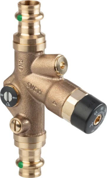 Viega Easytop circulatieregelventiel brons 15