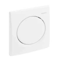Geberit Samba plaque de commande commande urinoir pneumatique blanc alpin