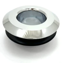 Geberit bride avec anneau poussoir pour vidage baignoire bouton poussoir PushControl chromé