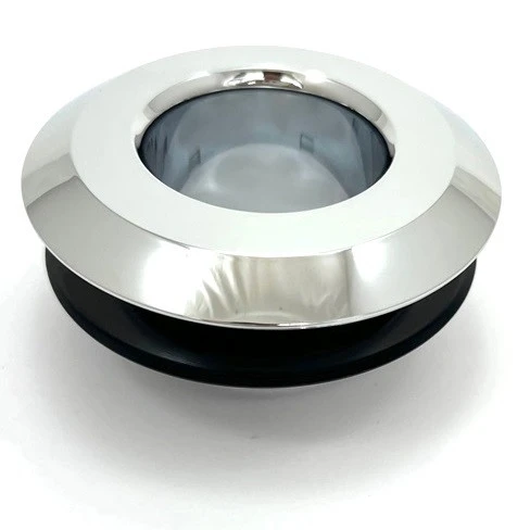 Geberit bride avec anneau poussoir pour vidage baignoire bouton poussoir PushControl chromé