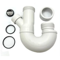 Geberit siphons avec double chambre flexible de connexion 40 mm d1=19 / 23 mm blanc alpin