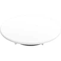 Cache Geberit pour ouverture d'évacuation d90 pour siphon de douche - garde d'eau 30 / 50 mm - Blanc