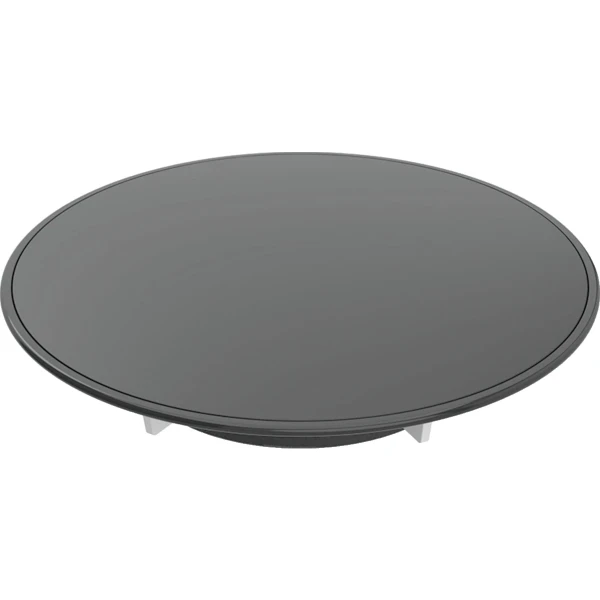 Cache pour ouverture d’évacuation Geberit Split d90 - pour siphon de douche - garde d’eau 30/50 mm - noir / mat - noir / brillant