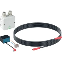 Set de bloc dʼalimentation 230 V / 12 V / 50 Hz - avec câble dʼalimentation électrique de 1,8 m et boîte de raccordement combinée