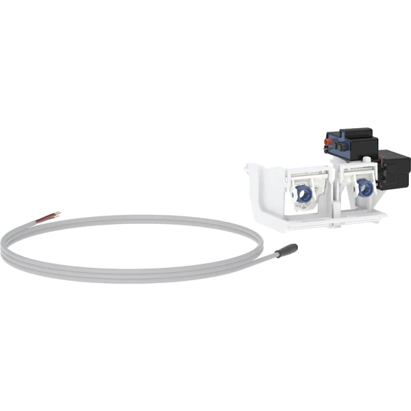 Commande de WC Geberit à déclenchement électronique du rinçage - alimentation par le réseau - rinçage à 2 volumes - pour bouton-poussoir externe